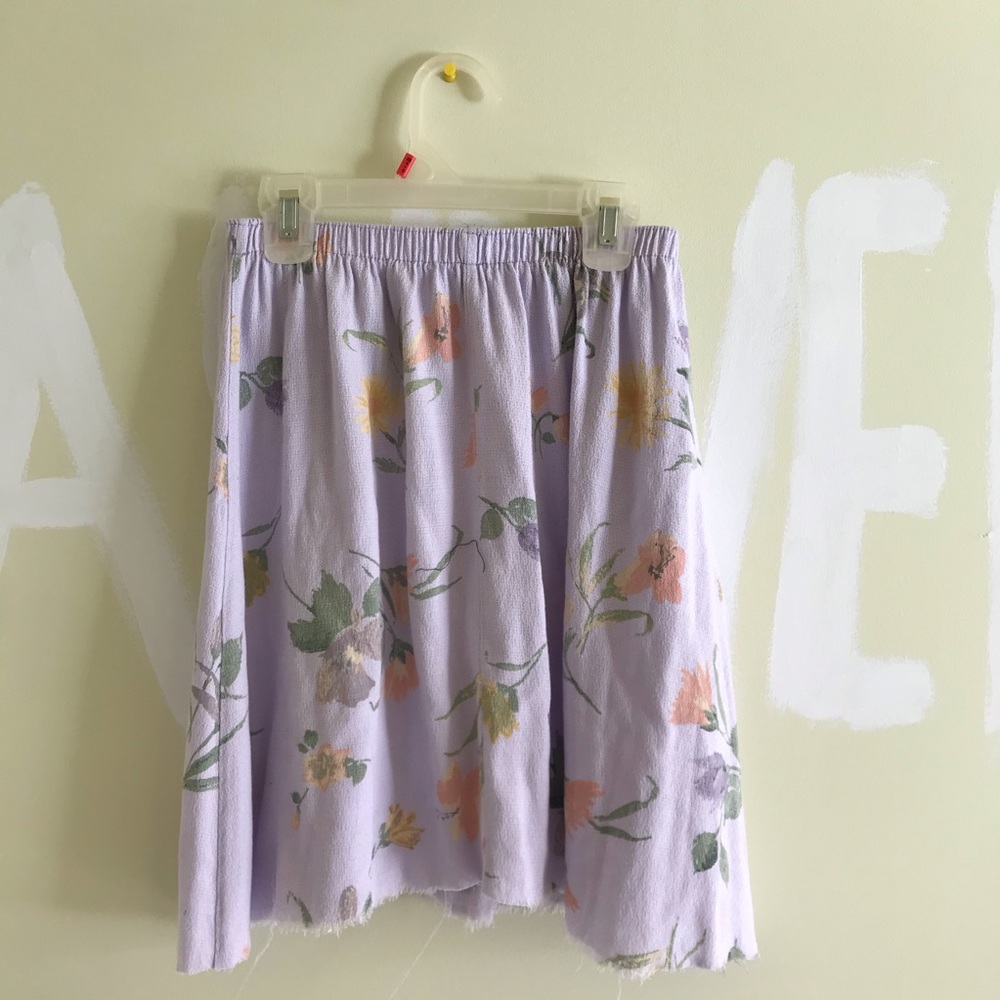 Floral skirt